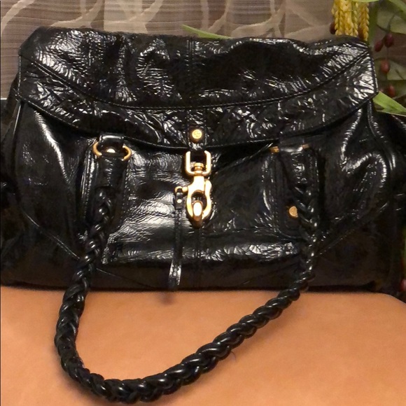 Francesco Biasia Patent Leather Tote - Picture 2 of 8